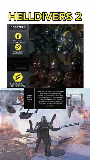EAT Booster Had So Much Potential - Helldivers 2