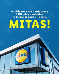 30K views · 92 reactions | Ir šį mitą mes norime sugriauti,  nes #LIDLplus nuolaidos ir kuponai galioja VISOSE LIDL parduotuvėse!  ✌️ Pasirinkdami savo parduotuvę programėlėje jūs matote jos darbo laiką ir svarbias naujienas.  Daugiau apie LIDL plus: https://bit.ly/3piXtnS | Lidl Lietuva | Facebook