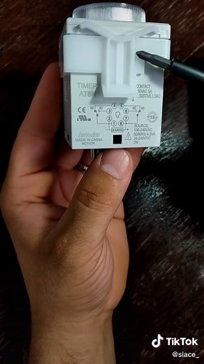 Cómo funciona un timer?#fyp #aprendeentiktok #automatizacion #control #queeseso #comofunciona #siace #timer #temporizador