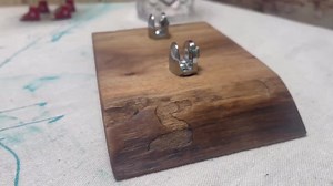 Handcrafted Wood Walnut Display Stand for Your Table Top, Display Cabinet for Your Fused Glass Artwork, Stained Glass Artwork. - Etsy