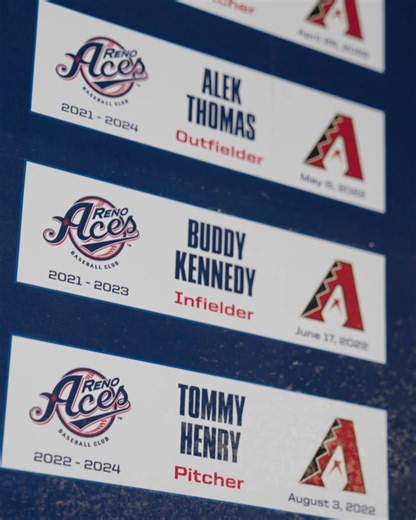 52K views · 448 reactions | The debut of the Reno Aces debut wall  Arizona Diamondbacks | Minor League Baseball | #Aceball | Reno Aces | Facebook