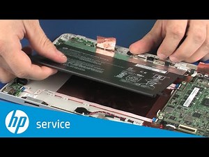 Replace the Battery | HP 2x Detachable 10-p000 Notebook | HP Support