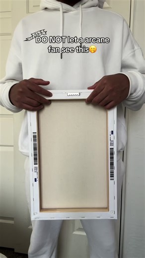 Every arcane fan needs this on their wall🥹💙 #isha #jinx #arcane #arcaneseason2