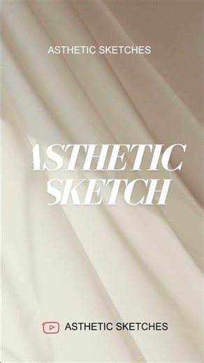 ✏️ Beautiful Aesthetic Sketch Drawing | Easy Pencil Art 🌸