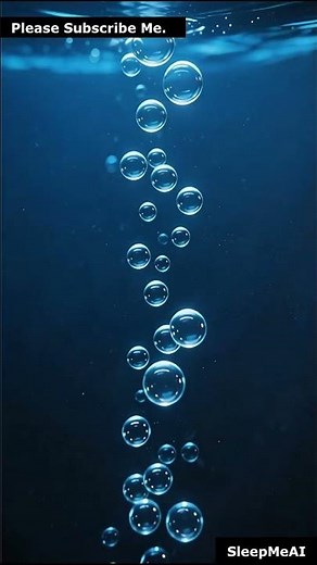 Slow Rising Bubbles Underwater 🫧💤