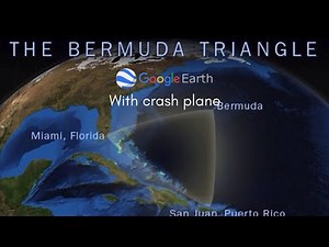 Bermuda triangle on google earth and google maps #findearth #googleearth #viralvideo