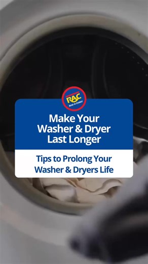 12K views · 23 reactions | Your washer and dryer work hard—make sure they last! Discover the truth about their lifespan and maintenance tips. Read now: https://bit.ly/4d4dGUP | Rent-A-Center | Facebook