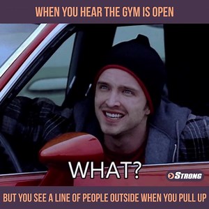 2.4K views · 5 comments | When the gym re-opens, but only lets in 20 people at a time | strongsupplementshop.com | Facebook