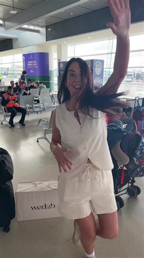 Flying Out for Uncle Ulty and Aunty Kayleigh's Wedding