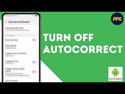 How to turn off AutoCorrect on android ?