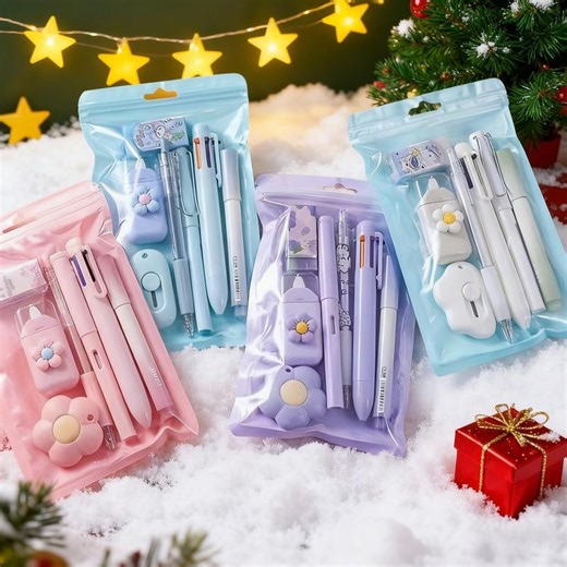 Durable and Versatile Stationery Set, Perfect for Students, Christmas Gift