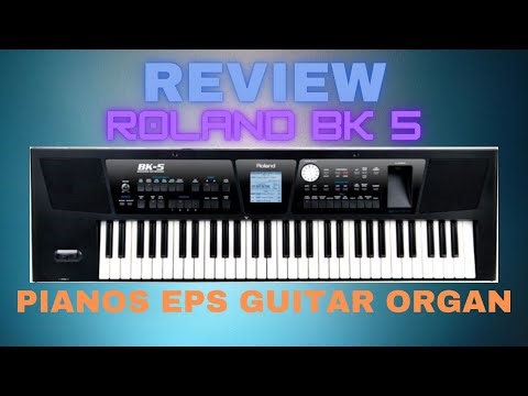 Review Roland BK 5 | Ótimos Pianos