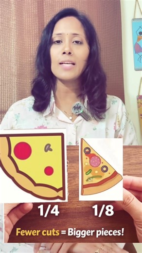 1/4 or 1/8 which is greater? #basic #maths #mathematics #basicmaths 🤔