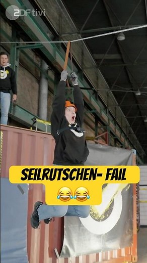 Seilrutsche-Check: Profis vs. Reality I Checkpoint ZDF