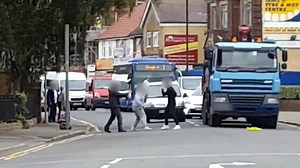 Is this the most pathetic road rage fight ever?