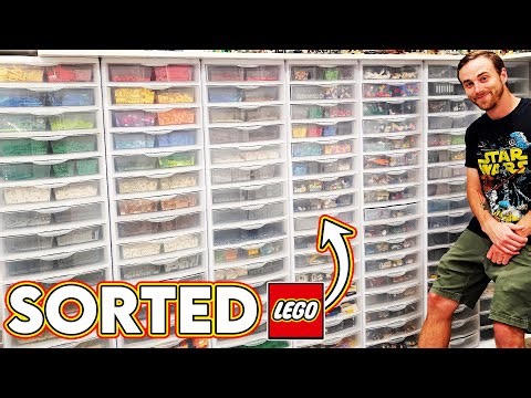 SORTED LEGO! My BEST System EVER! 2023 Update