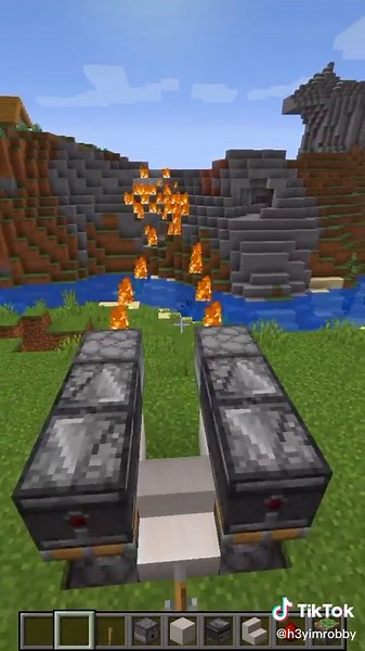How to Make a Fire Shooter in Minecraft