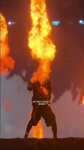 Travis Scott performs "BUTTERFLY EFFECT" at the CIRCUS MAXIMUS Tour in Mumbai