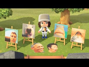 How to get Custom Designs in Animal Crossing New Horizons (Funny Moments)