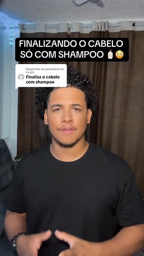 Finalizando o cabelo com shampoo, será que da certo? 🫧🧴 • • ID: HHR9ME-LVQX #cabelocacheado #dicas #teste @MercadoLivreModa #MercadoLivreModa #OMelhorDaBeleza | Denisson