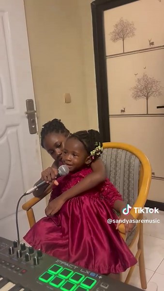 my 2 years old girl did this to the glory of God