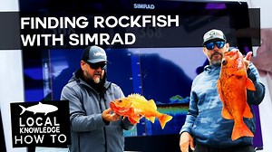 How to Find Rockfish with Simrad! Ali Hussainy demonstrates how he likes to run his Simrad marine electronics for bottom fishing in Southern California. From setting up split screen bottom sounder screens to adjusting gain and color settings, Ali provides insight into how these settings can help you find rockfish and other fish on your Simrad equipped fishing boat. #Simrad #Rockfish | Local Knowledge
