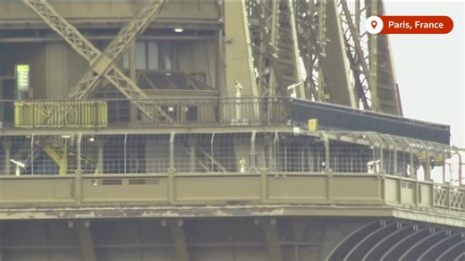 Visitors were evacuated from the Eiffel Tower after a fire alarm was set off by a short circuit in the elevator system between the second floor and the top of the tower, the management company said. | Reuters