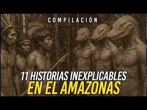 11 historias de casos INEXPLICABLES en el AMAZONAS | Testimonios REALES