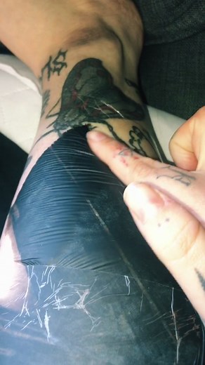 INK SACK it was 🌶spicy🌶 #fyp #foryoupage #voorjou #tattoolover #inksack