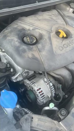 2016 Hyundai Elantra car engine shakes while idled