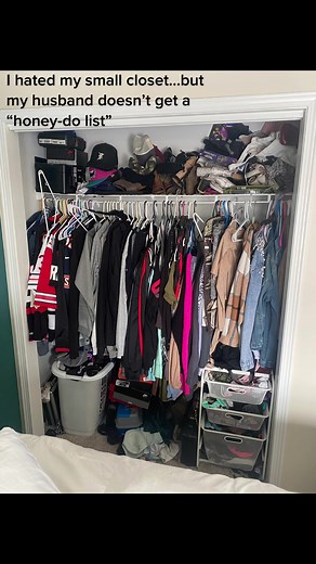 DIY Small Closet Makeover for Under $200