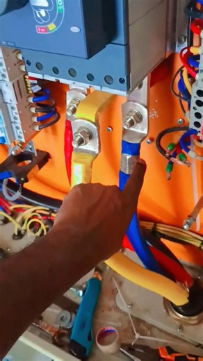 Main distribution board cable Termination connection work #electrical #electric #electricalwork