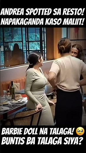 Andrea Brillantes, SPOTTED! 🥰🥹 #showbiz #showbiznews #latesupdates