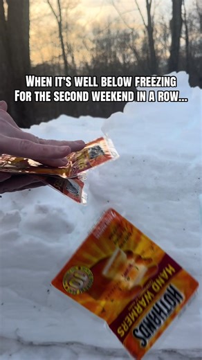 Car said it was -8 this morning. Wind chill yesterday was -30. I’ve been making it rain with handwarmers, toe warmers, body warmers, full sole boot warmers, and anything else that’ll keep the frostbite and the cold away! #cold #winter #ski #fyp #snowboard
