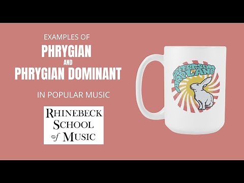 Examples of Phrygian and Phrygian Dominant in Popular Music!