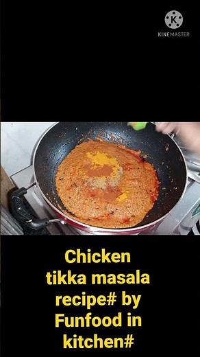 chicken tikka masala recipe# by Funfood in kitchen#👍 😘