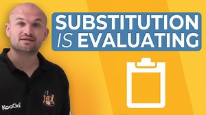 How to use substitution to solve a system of linear equations