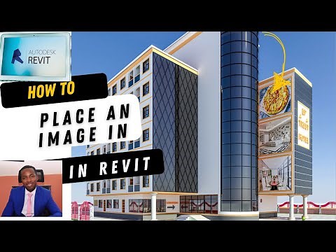 How to Add an Image to Your 3D Model in Revit || Using Decal