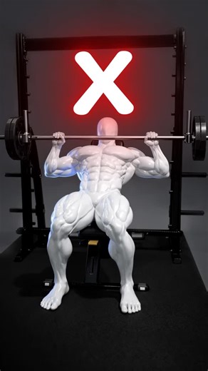 GYM ADVICE on Instagram: "Does your Smith press look like this? 👀 Fix the setup and let your upper chest do the work. with @fitonomy.coach #fitonomy #fitonomycoach #smithpress #upperchest #chestworkout"