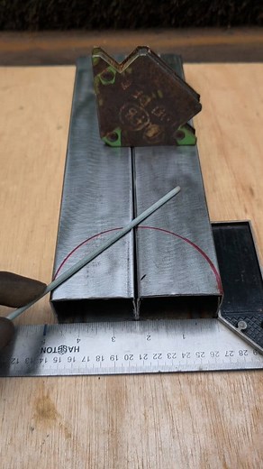 another method for easy metal cutting joints #metalwork #cuttingtricks #welding #art | Welder art