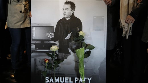 Paris appeals trial begins for four involved in murder of French teacher Samuel Paty