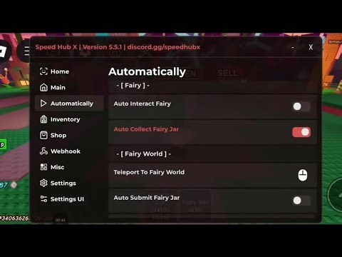 Secret Fairy World Script 🧚 Grow a Garden Event | Auto Collect + Teleport!