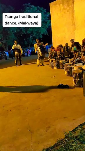 Tsonga traditional dance. (Makwaya)