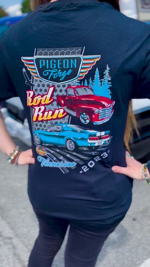 2.1K views · 28 reactions | Get your engines roaring and wardrobe soaring! Rod Run is in town and our exclusive shirts are hot off the press!  Get yours now in 4 awesome colors! ️ Sizes from youth to 5X  #rodrun | Three Bears General Store | Facebook