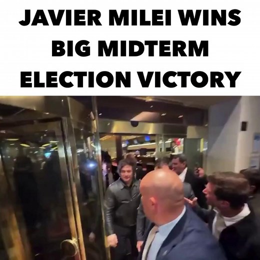 85K views · 4K reactions | BREAKING: Massive win for Javier Milei in Argentina’s midterms  His party just jumped from 37 to 101 seats in parliament, and from 6 to 20 in the Senate. MAKE ARGENTINA GREAT! | Hananya Naftali | Facebook