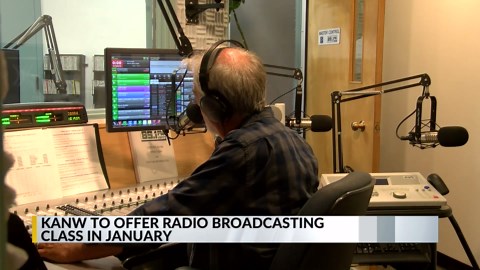 KANW offering radio broadcasting class for APS high school and NMHU students