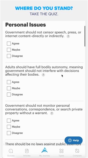 Discover your political identity in just 2 minutes. Then see real solutions that fit YOUR values—without waiting on politicians. Take the quiz today. 👉 theadvocates.org/quiz | The Advocates for Self-Government