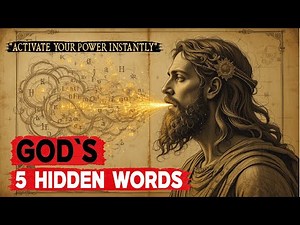 The 5 WORDS GOD Hid From HUMANITY - ¡Use Them TODAY!