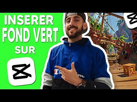 Utiliser et insérer un fond vert sur CapCut