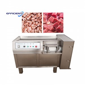 [Hot Item] Automatic Frozen Meat Dicing Machine Beef Dicer Fast Frozen Meat Cube Cutting Machine